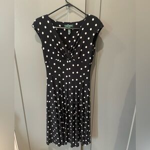 Ralph Lauren Size 2 Polka Dot Dress